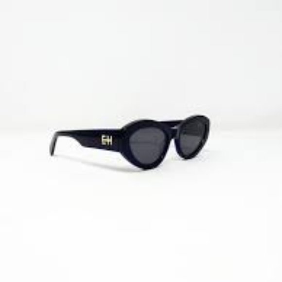 CHIMI "JUST RIGHT"  BLUE CATEYE SUNGLASSES - Picture 7 of 9